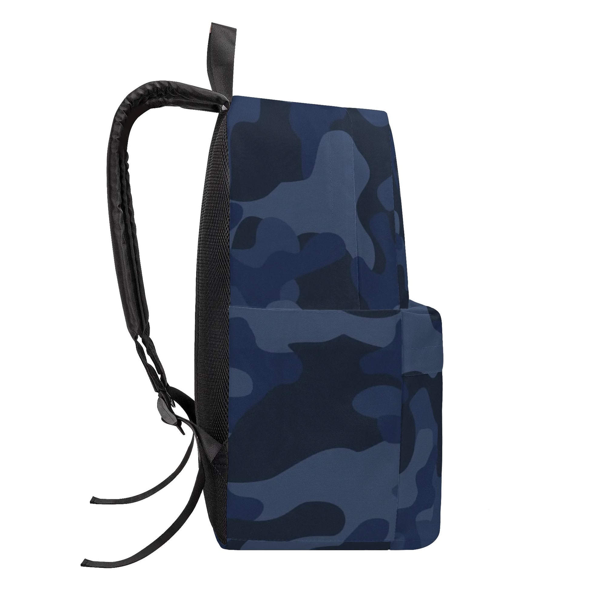 Camo Backpack | Deep Blue Camouflage