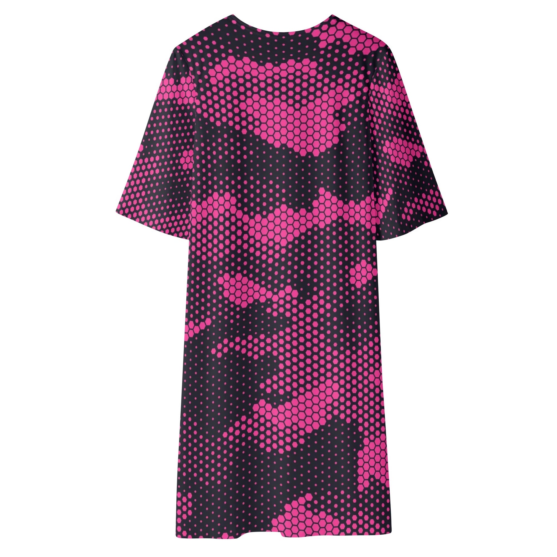 Camo Kimono | Pink Digital Camouflage Half Sleeve