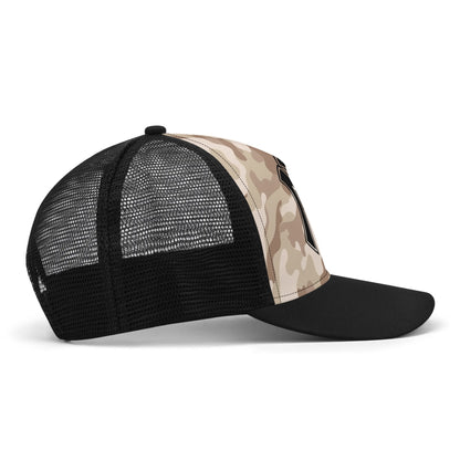 NY Camo Hat | Desert Brown Mesh Trucker Cap