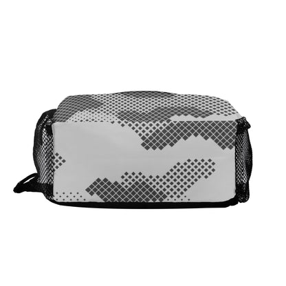 Camo Bag | Black & White Digital | Chest Crossbody