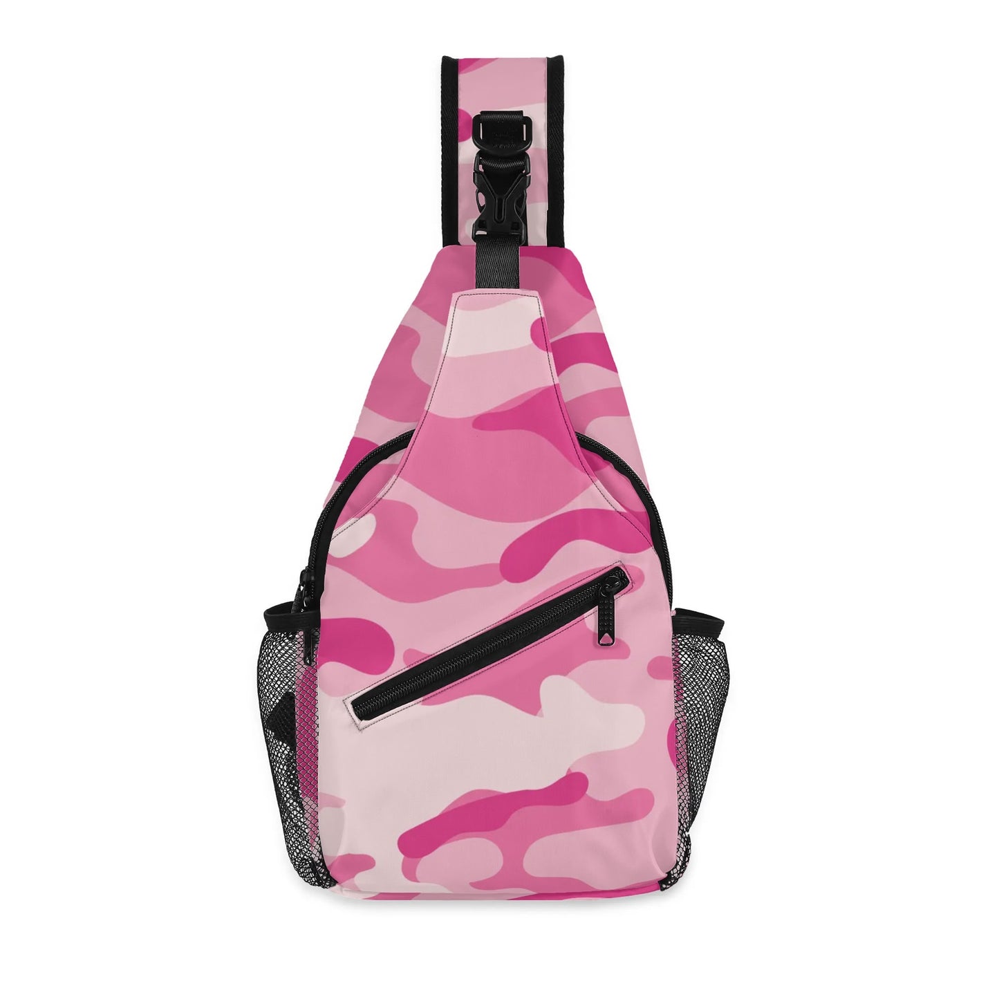 Camo Bag | Lavender Pink Camouflage | Chest Crossbody