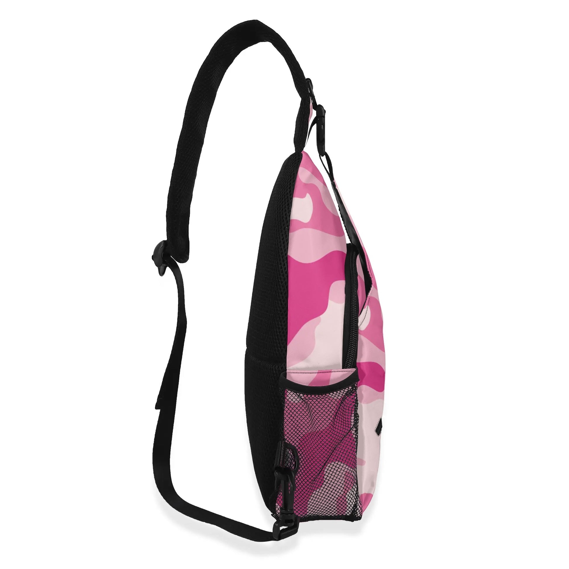 Camo Bag | Lavender Pink Camouflage | Chest Crossbody