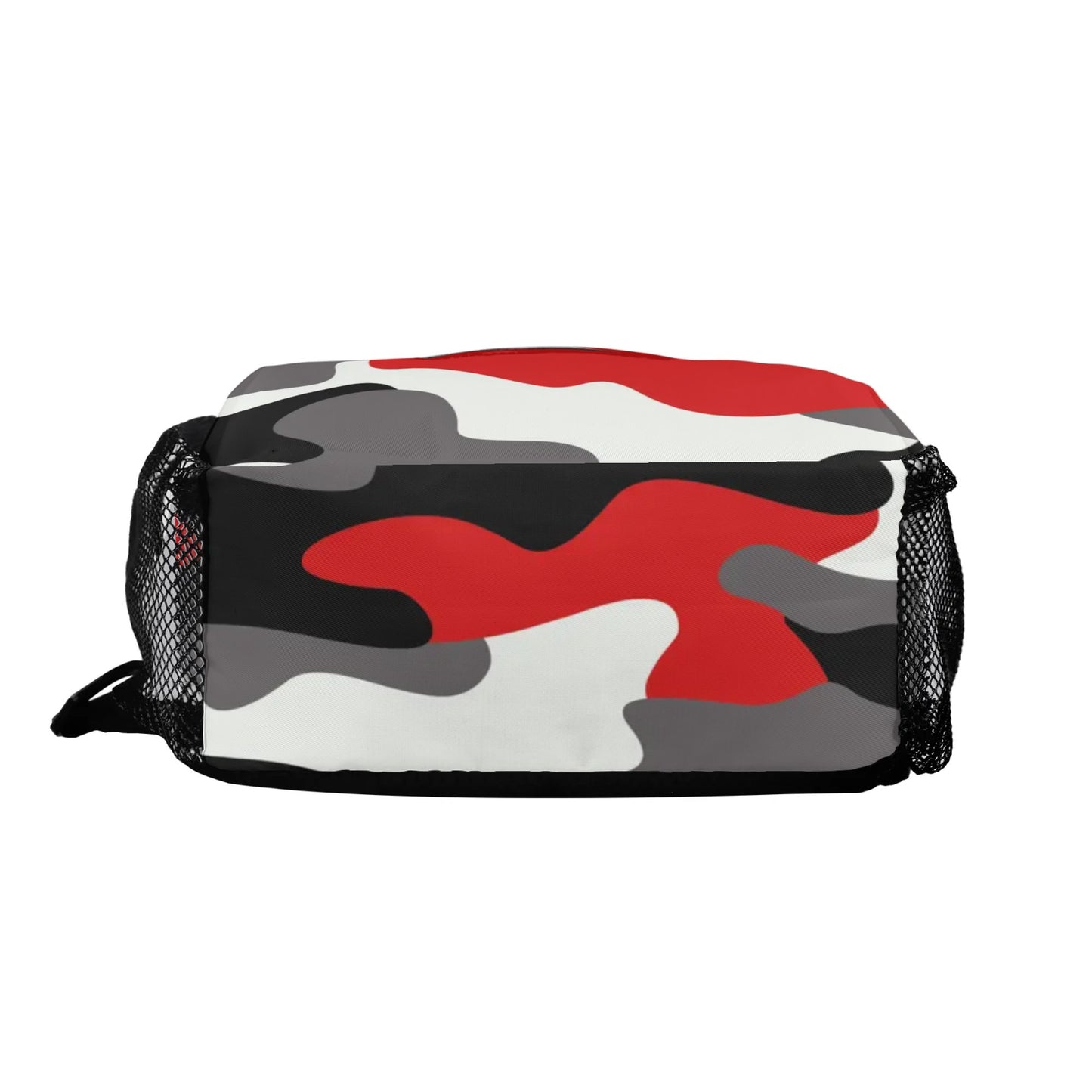 Camo Bag | Red, Black & White Camouflage | Chest Crossbody