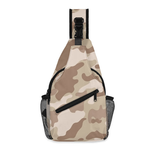 Camo Bag | Desert Brown Camouflage | Chest Crossbody