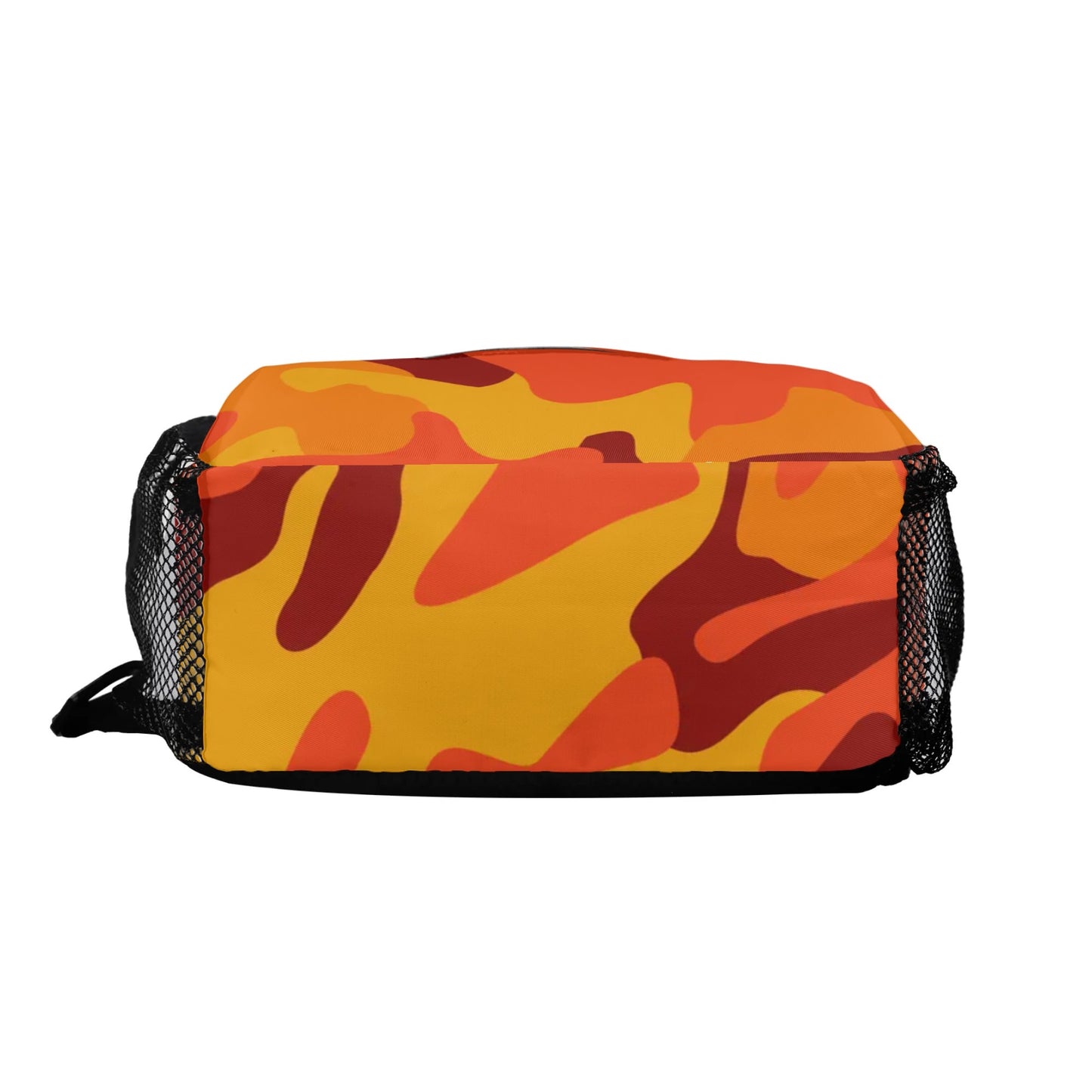 Camo Bag | Orange & Red Camouflage | Chest Crossbody