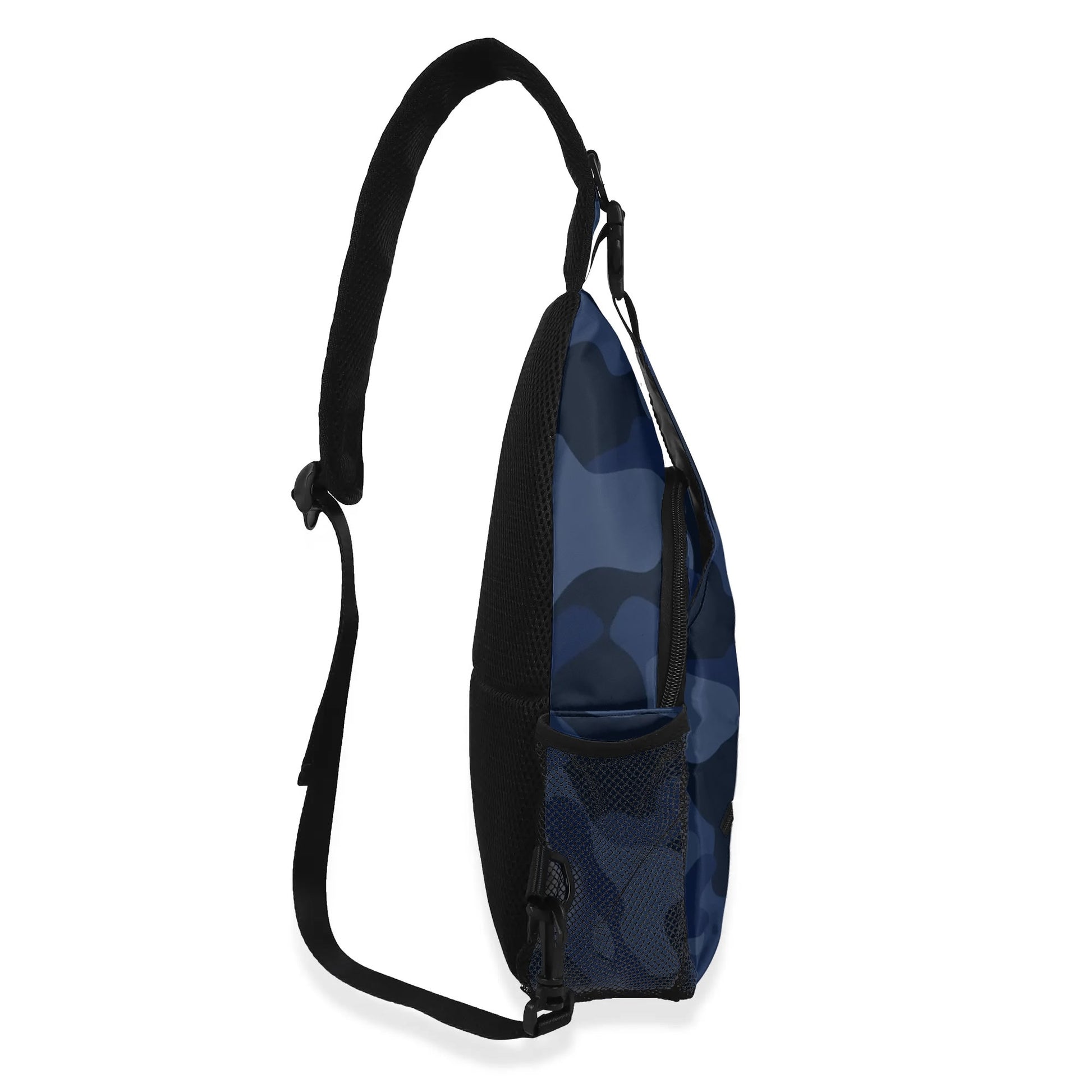 Camo Bag | Deep Blue Camouflage | Chest Crossbody