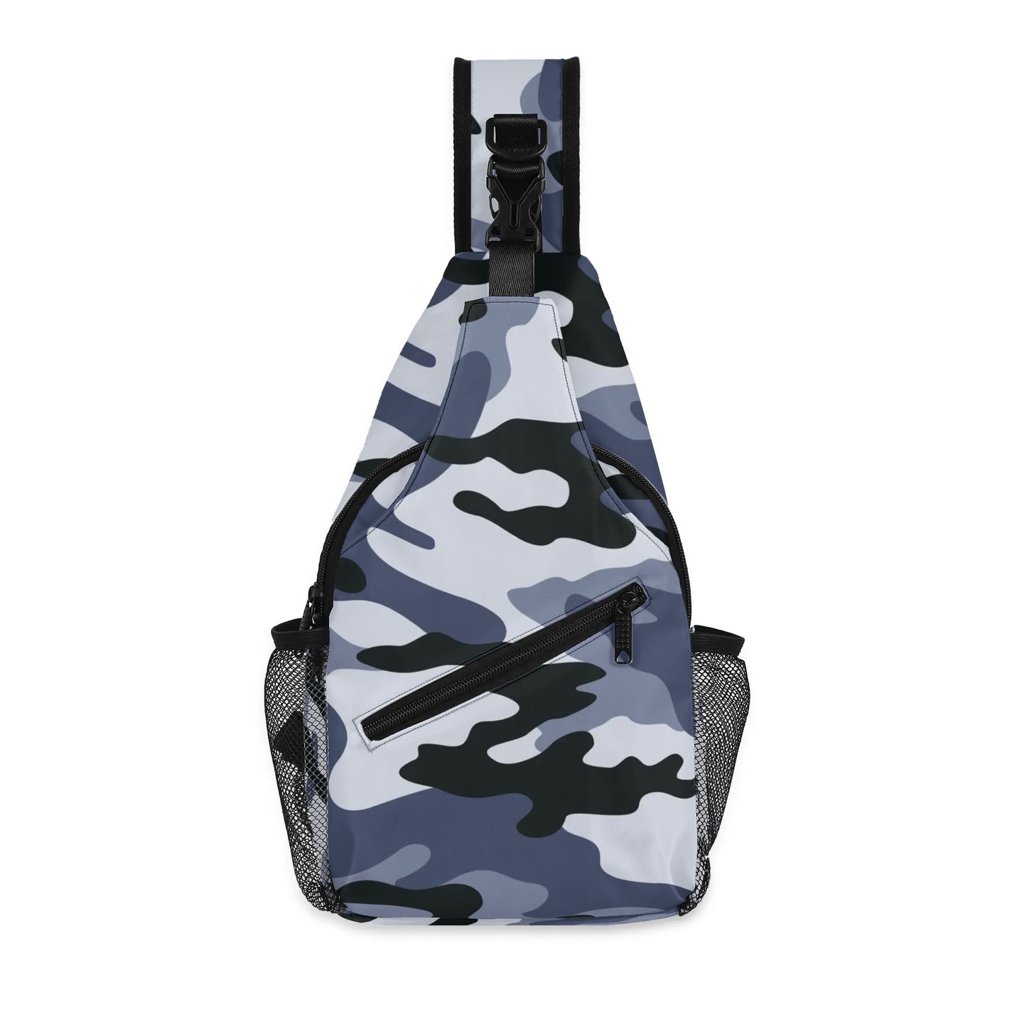 Camo Bag | Light Blue Camouflage | Chest Crossbody