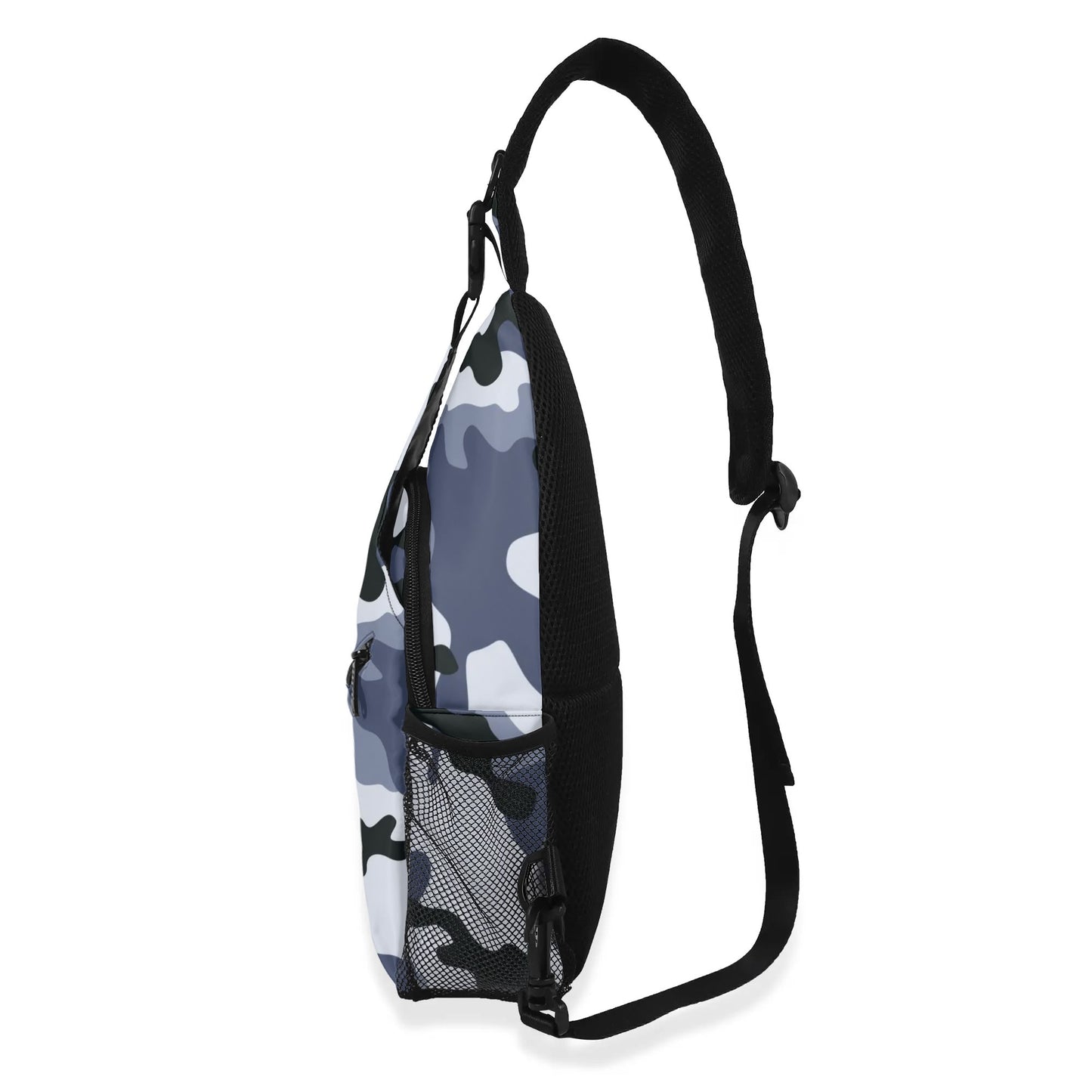 Camo Bag | Light Blue Camouflage | Chest Crossbody