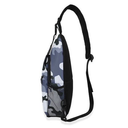 Camo Bag | Light Blue Camouflage | Chest Crossbody