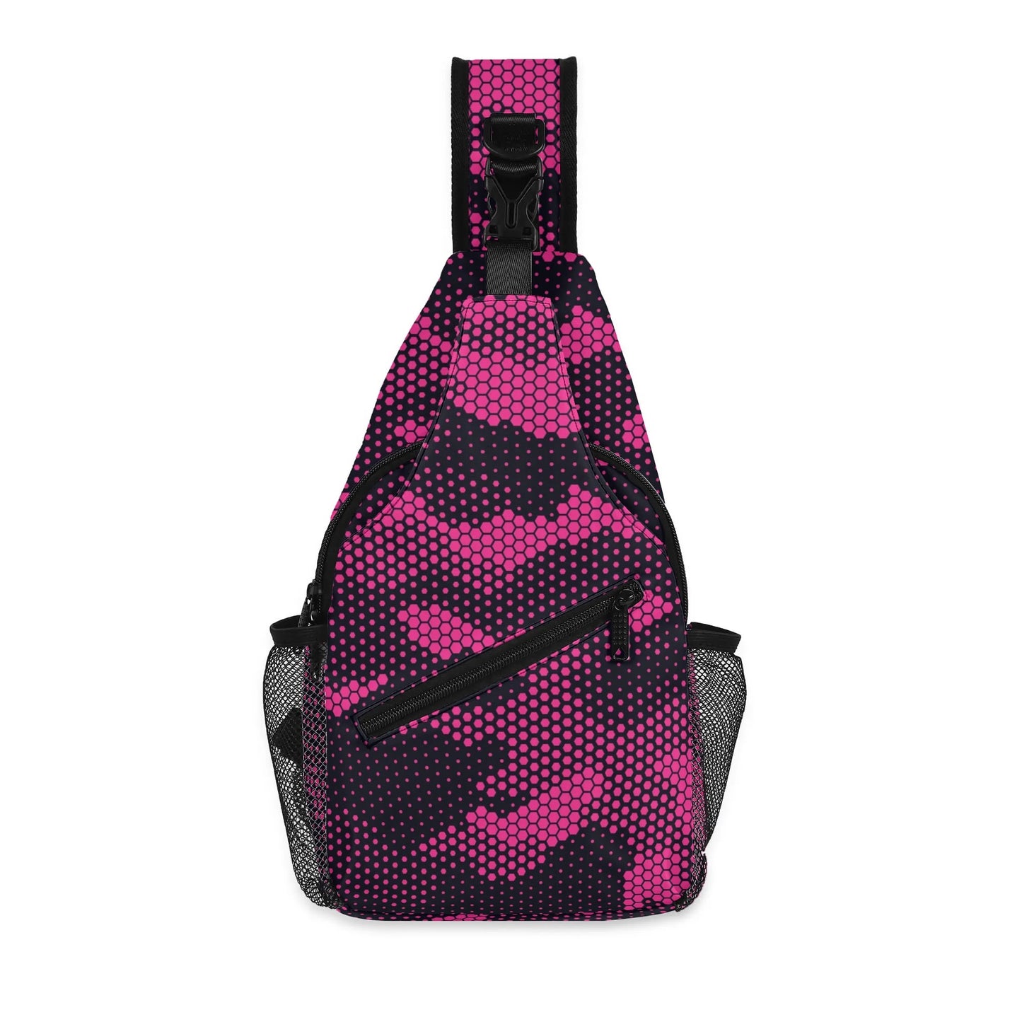 Camo Bag | Pink Digital Camouflage | Chest Crossbody