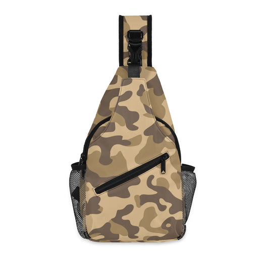 Camo Bag | Khaki Camouflage | Chest Crossbody