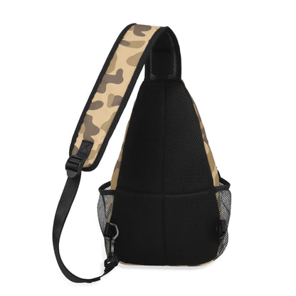 Camo Bag | Khaki Camouflage | Chest Crossbody