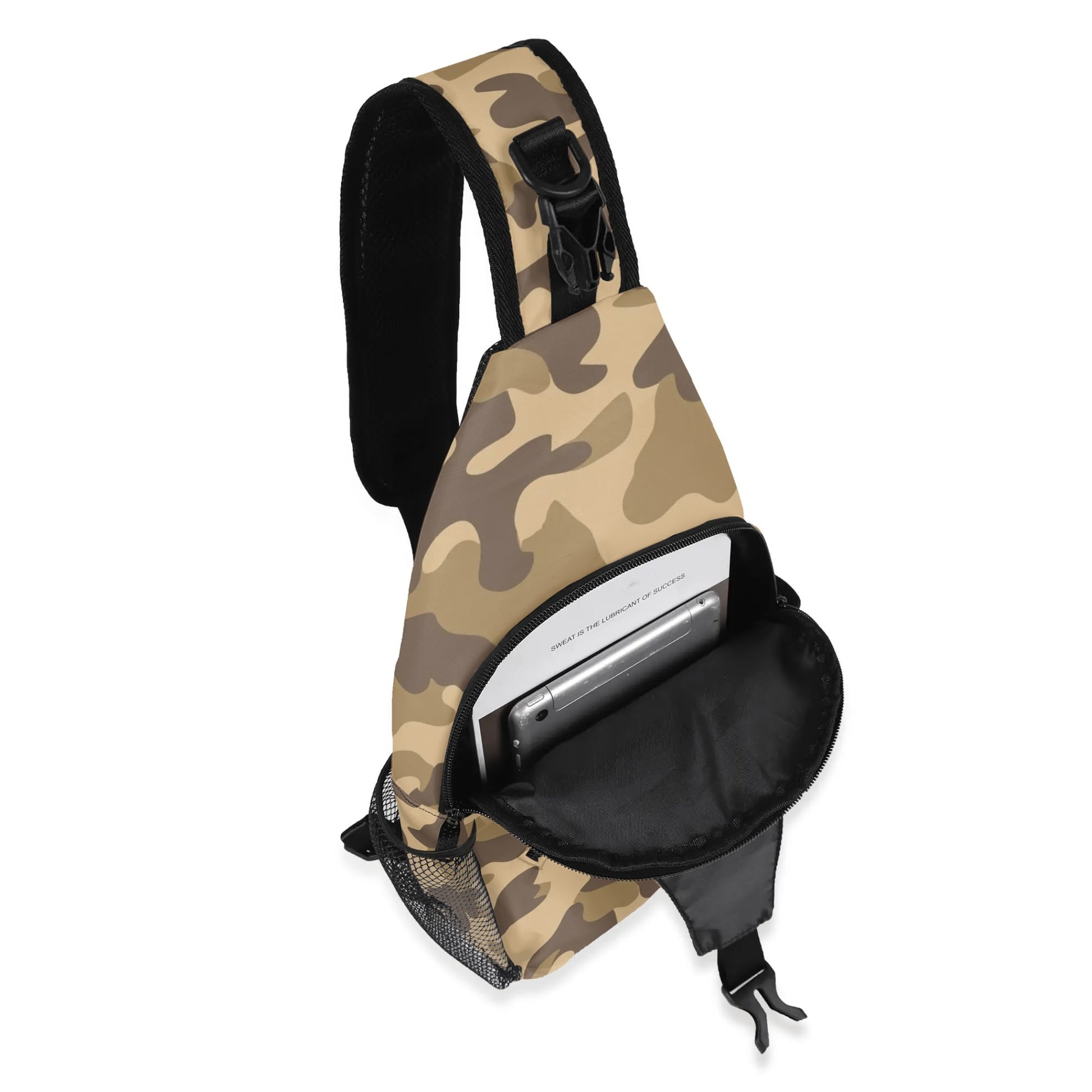 Camo Bag | Khaki Camouflage | Chest Crossbody