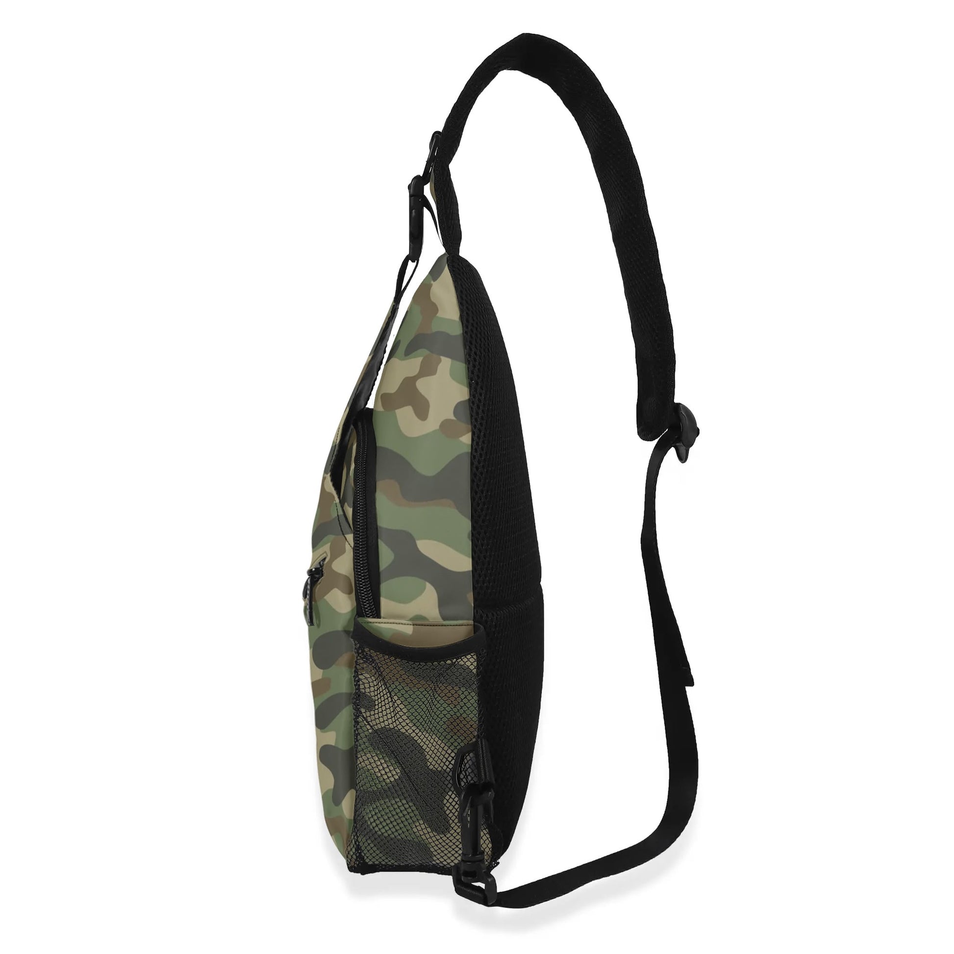 Camo Bag | Military Brown Camouflage | Chest Crossbody