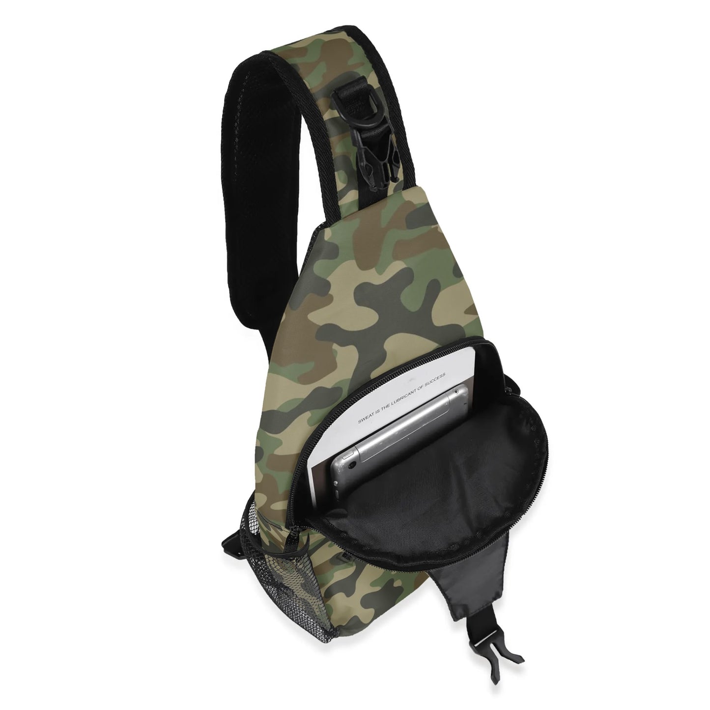 Camo Bag | Military Brown Camouflage | Chest Crossbody