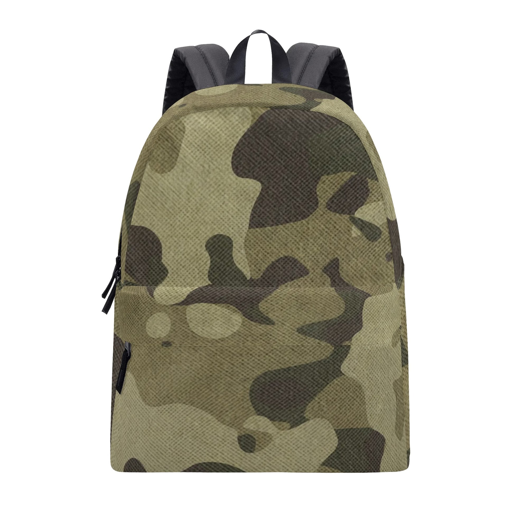 Camo Backpack | Green Fabric Camouflage