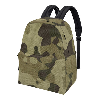 Camo Backpack | Green Fabric Camouflage