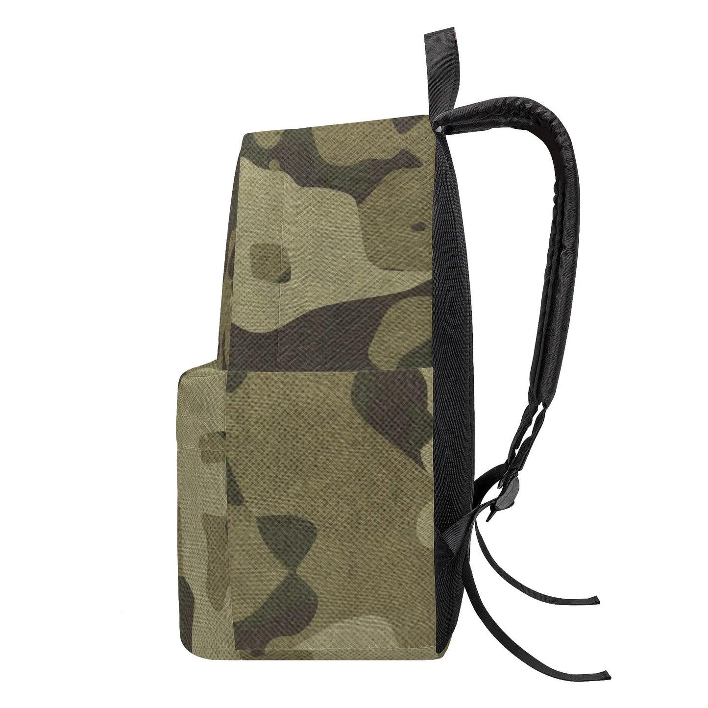 Camo Backpack | Green Fabric Camouflage