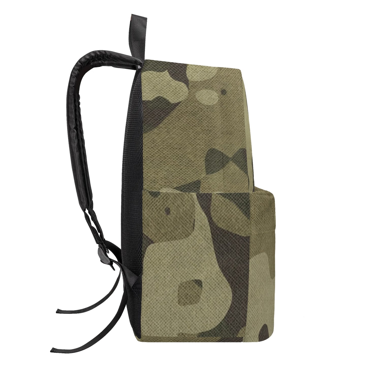 Camo Backpack | Green Fabric Camouflage