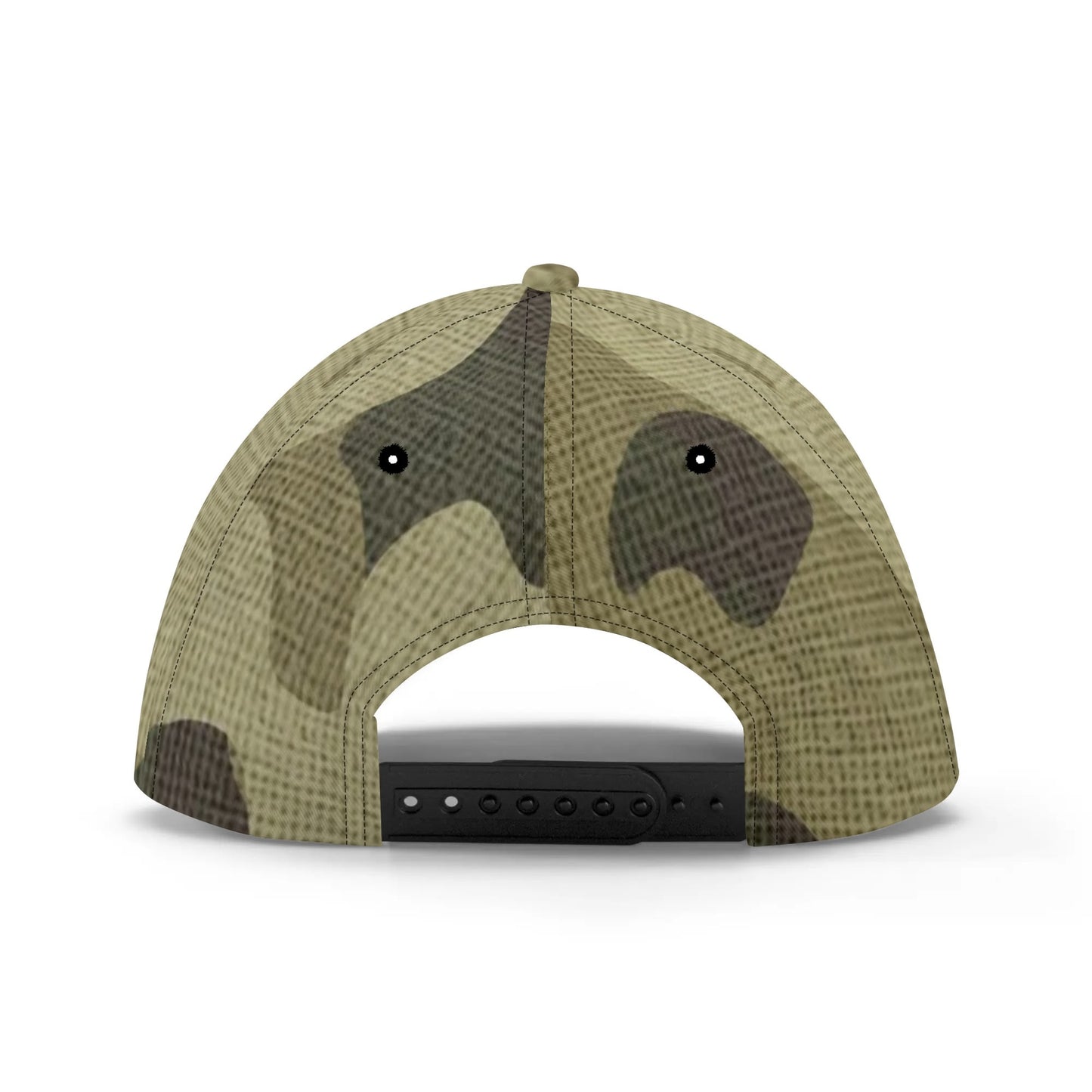 Camo Baseball Cap | Green Fabric Camouflage