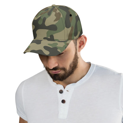 Camo Baseball Cap | Military Brown Camouflage