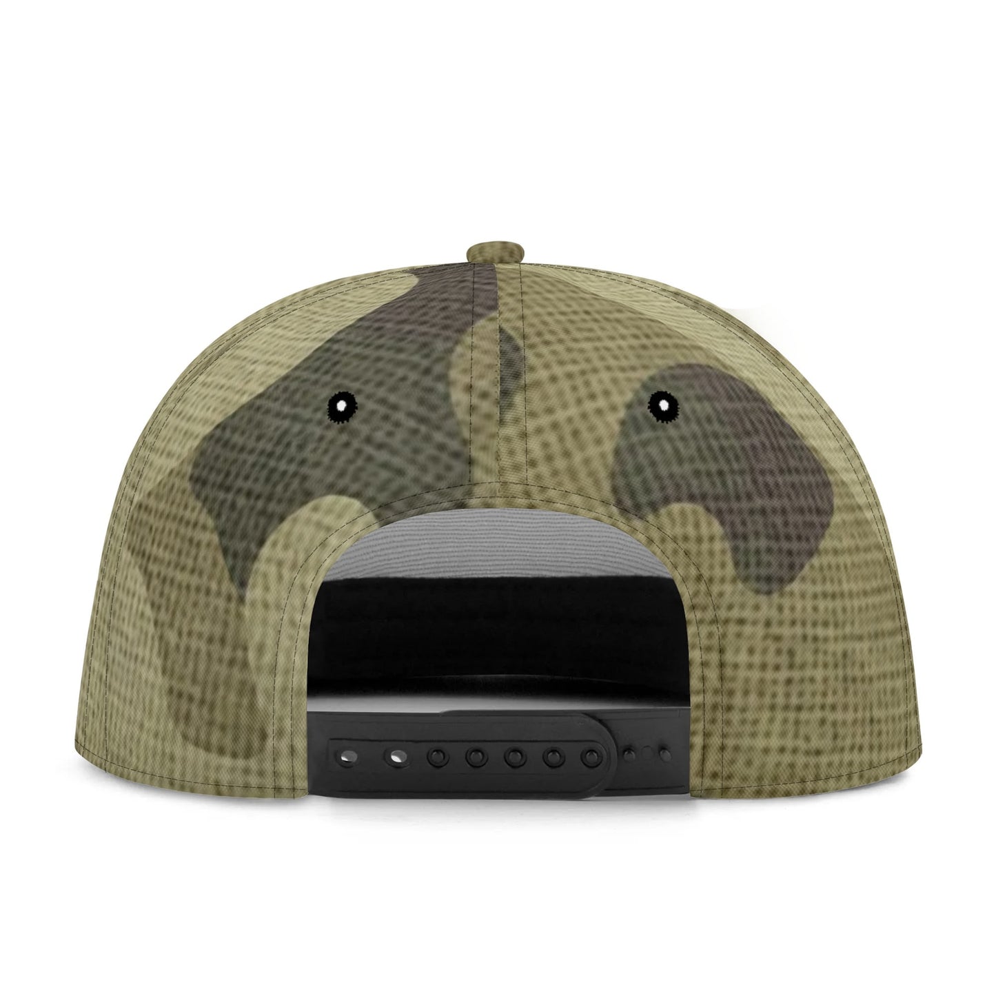 Camo Snapback | Green Fabric Camouflage