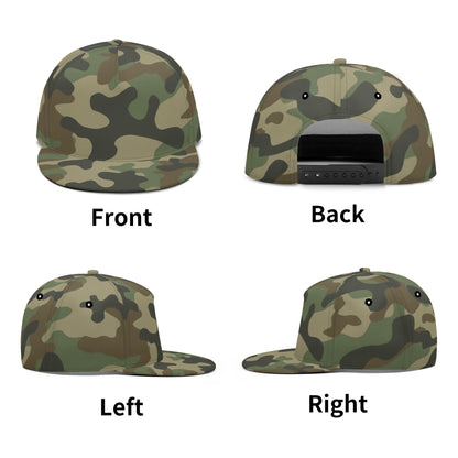 Camo Snapback | Military Brown Camouflage