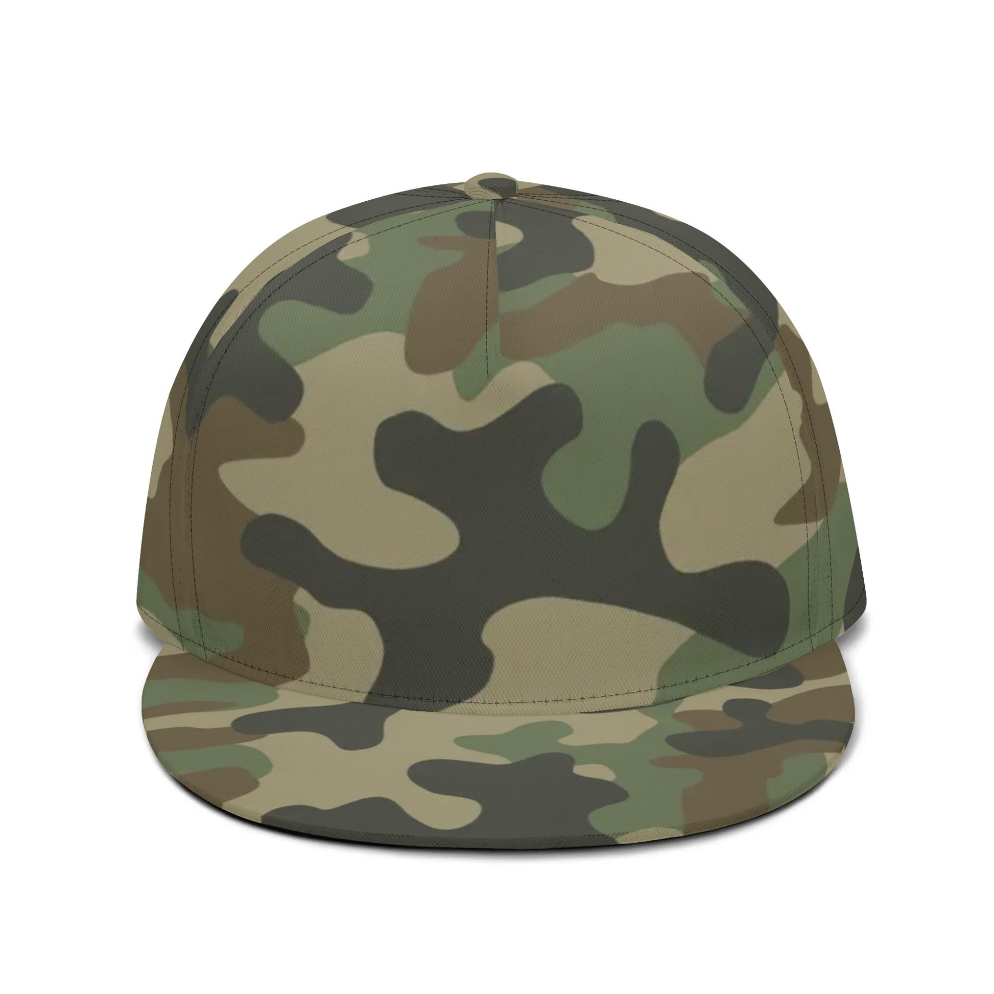 Camo Snapback | Military Brown Camouflage