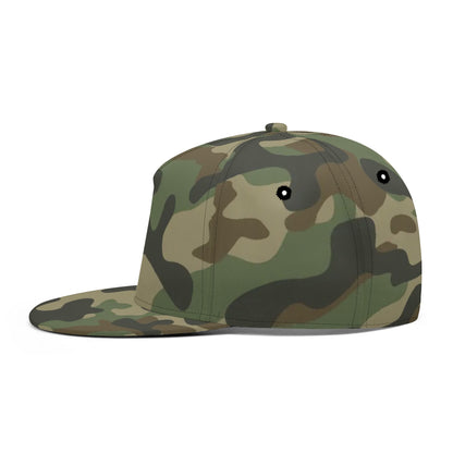 Camo Snapback | Military Brown Camouflage