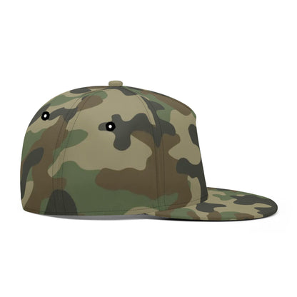 Camo Snapback | Military Brown Camouflage