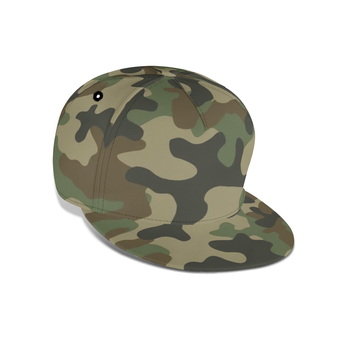 Camo Snapback | Military Brown Camouflage