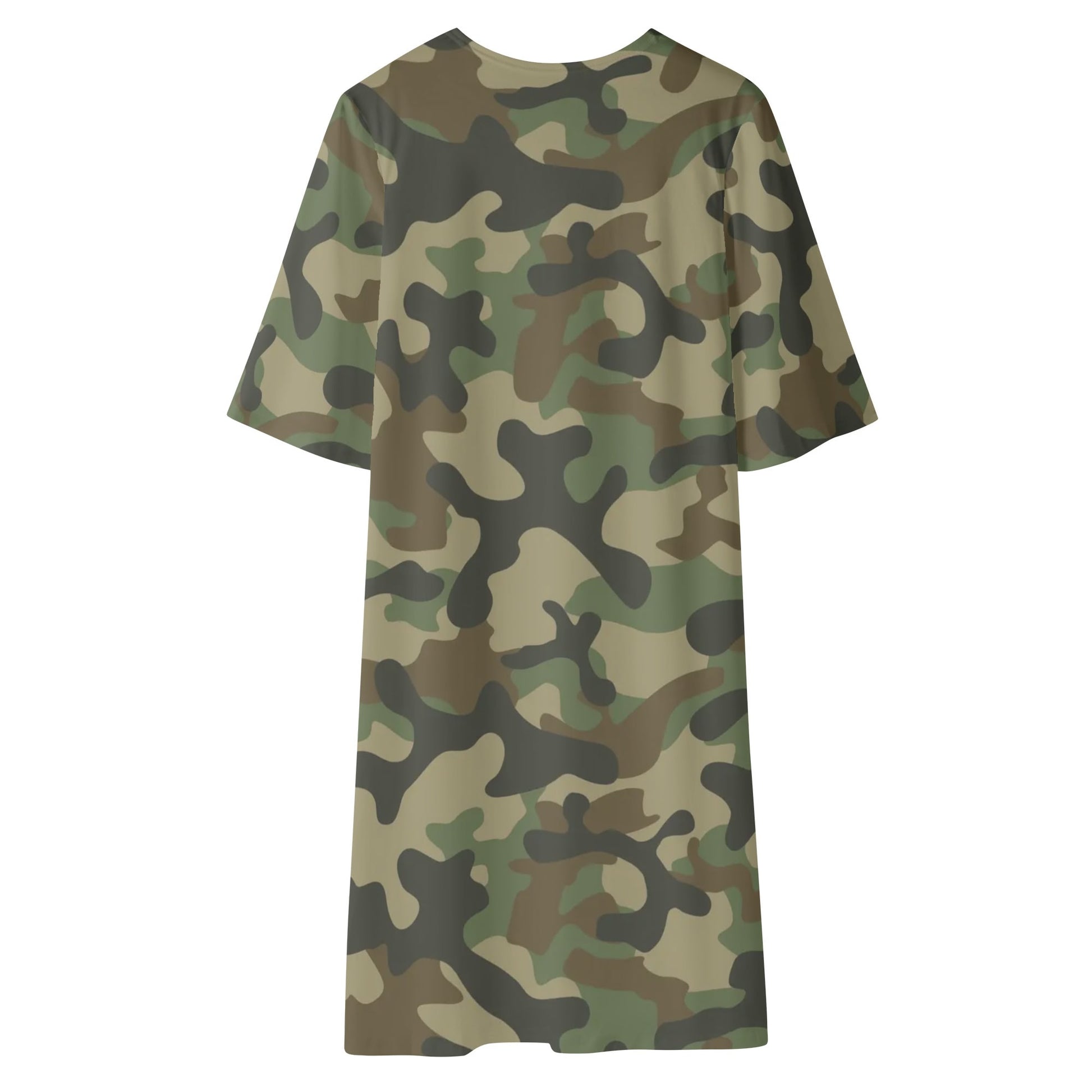 Camo Kimono | Military Brown Camouflage