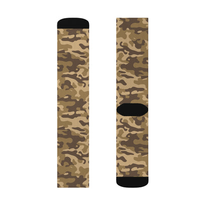 Camo Socks | Khaki Camouflage