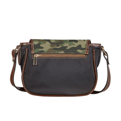 Saddle Bag | Military Brown Camouflage