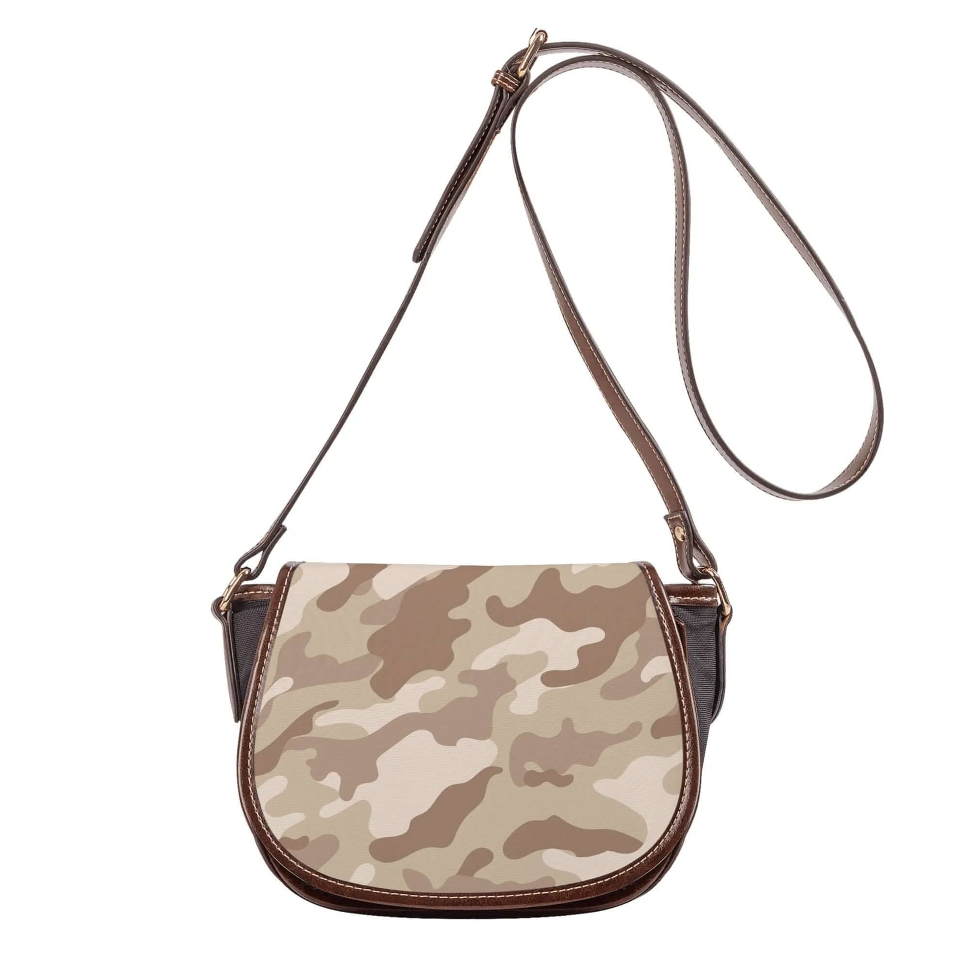 Saddle Bag | Desert Brown Camouflage