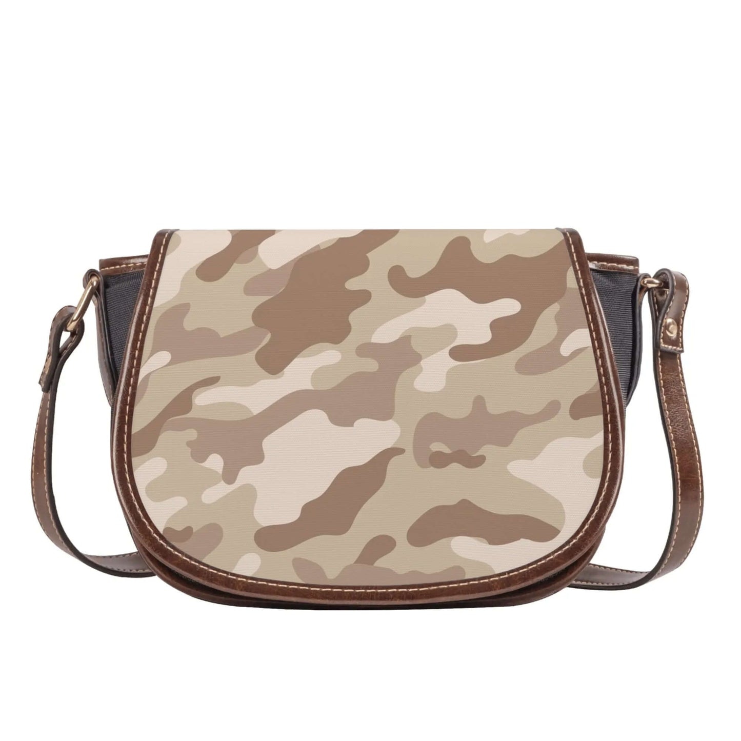 Saddle Bag | Desert Brown Camouflage