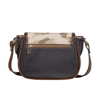 Saddle Bag | Desert Brown Camouflage