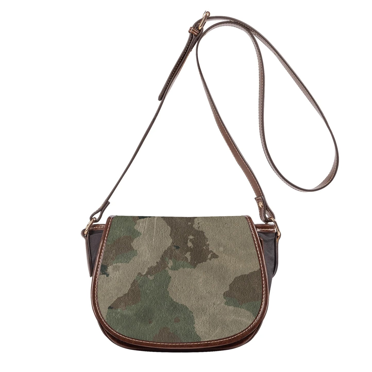 Saddle Bag | Dirty Brown Camouflage