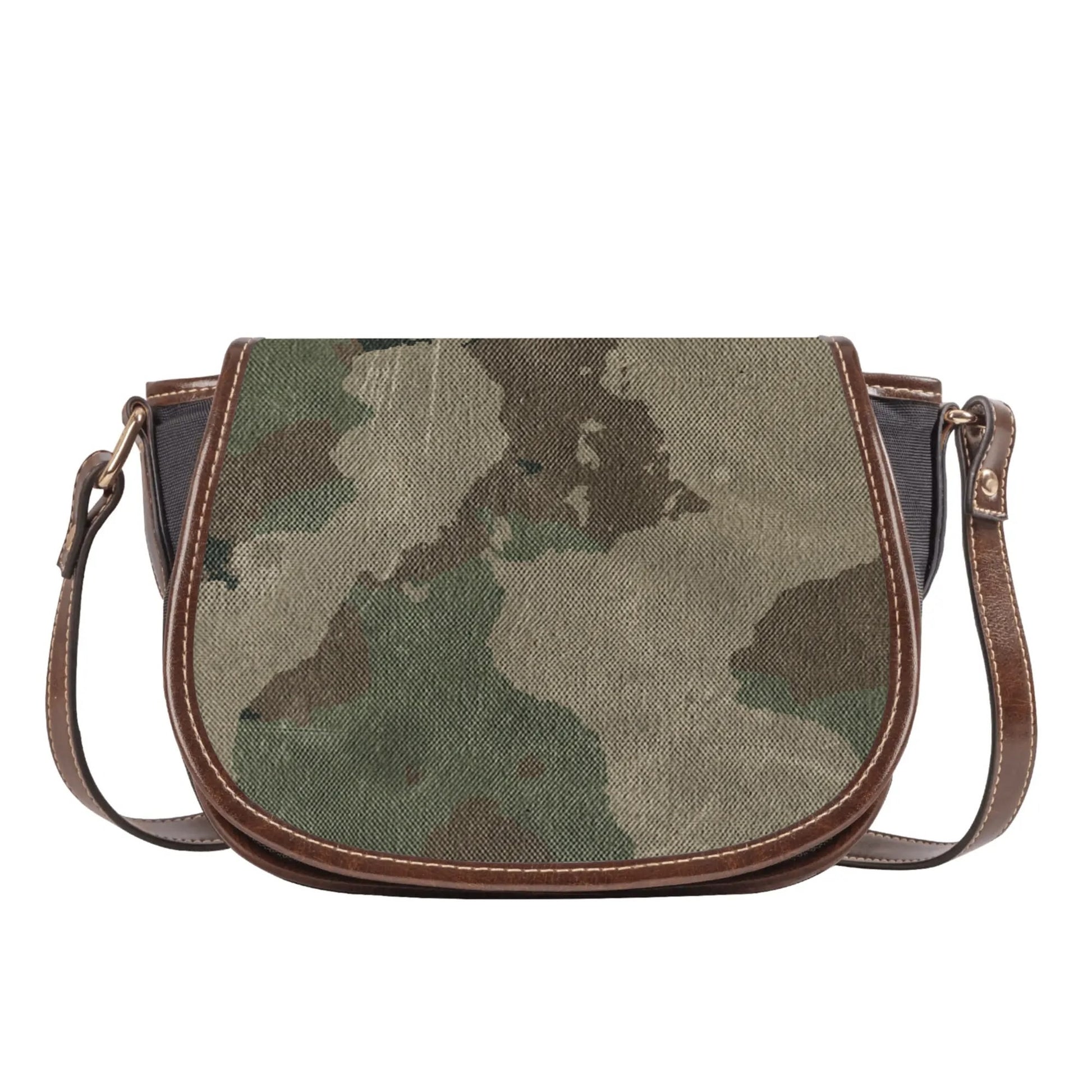 Saddle Bag | Dirty Brown Camouflage