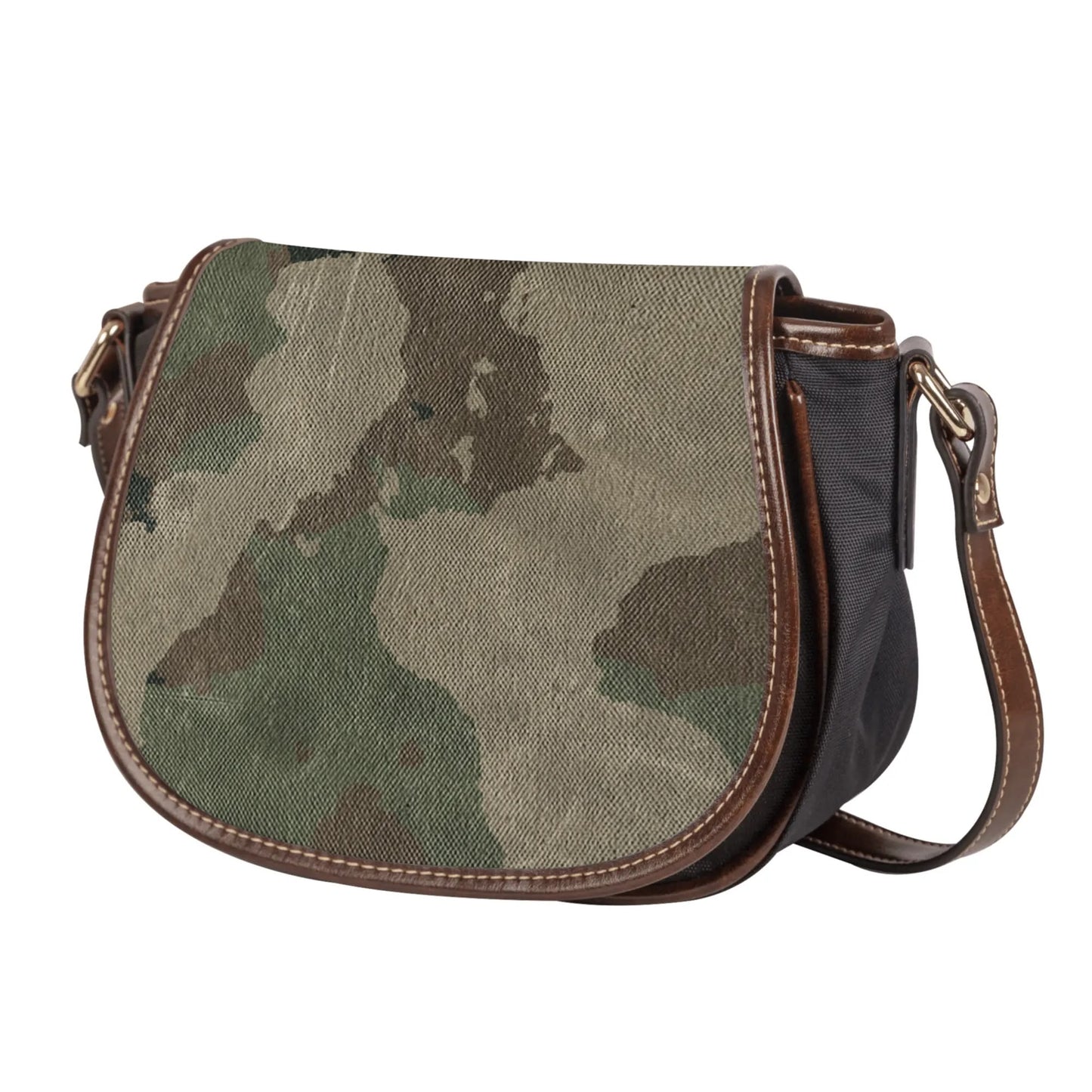 Saddle Bag | Dirty Brown Camouflage