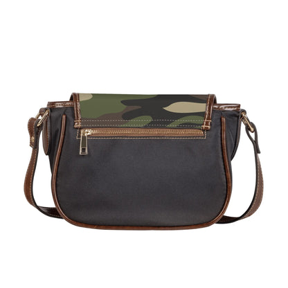 Saddle Bag | Classic Green Camouflage