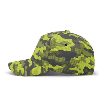 Green Camo Cap | Dotted Military Camouflage