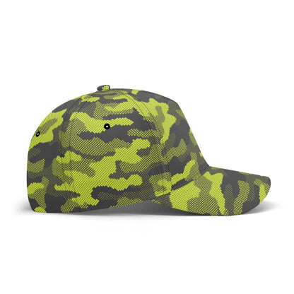 Green Camo Cap | Dotted Military Camouflage