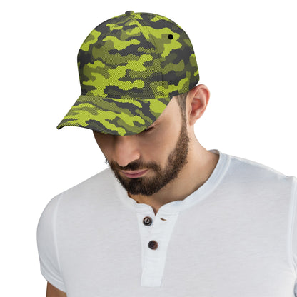 Green Camo Cap | Dotted Military Camouflage