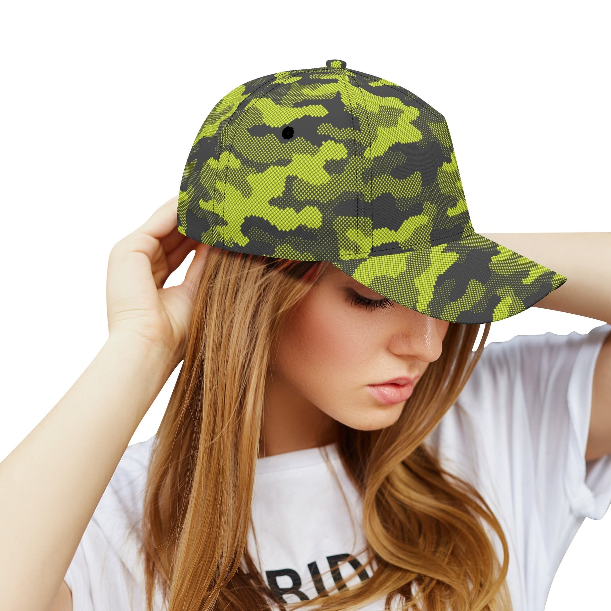 Green Camo Cap | Dotted Military Camouflage