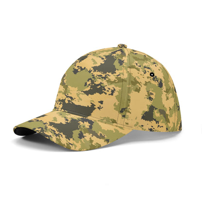 Desert Green Camo Cap | Watercolor Camouflage