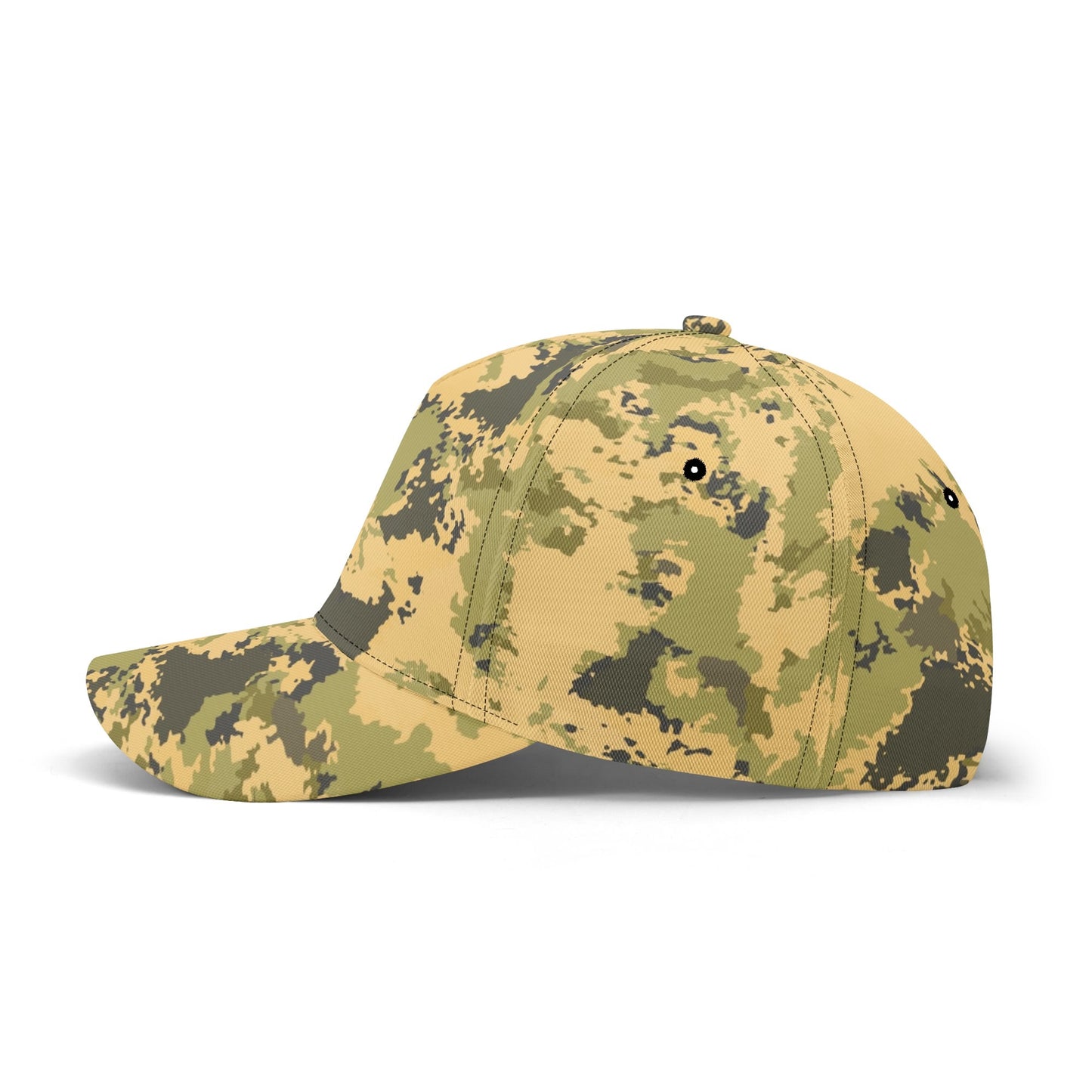 Desert Green Camo Cap | Watercolor Camouflage