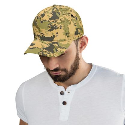 Desert Green Camo Cap | Watercolor Camouflage