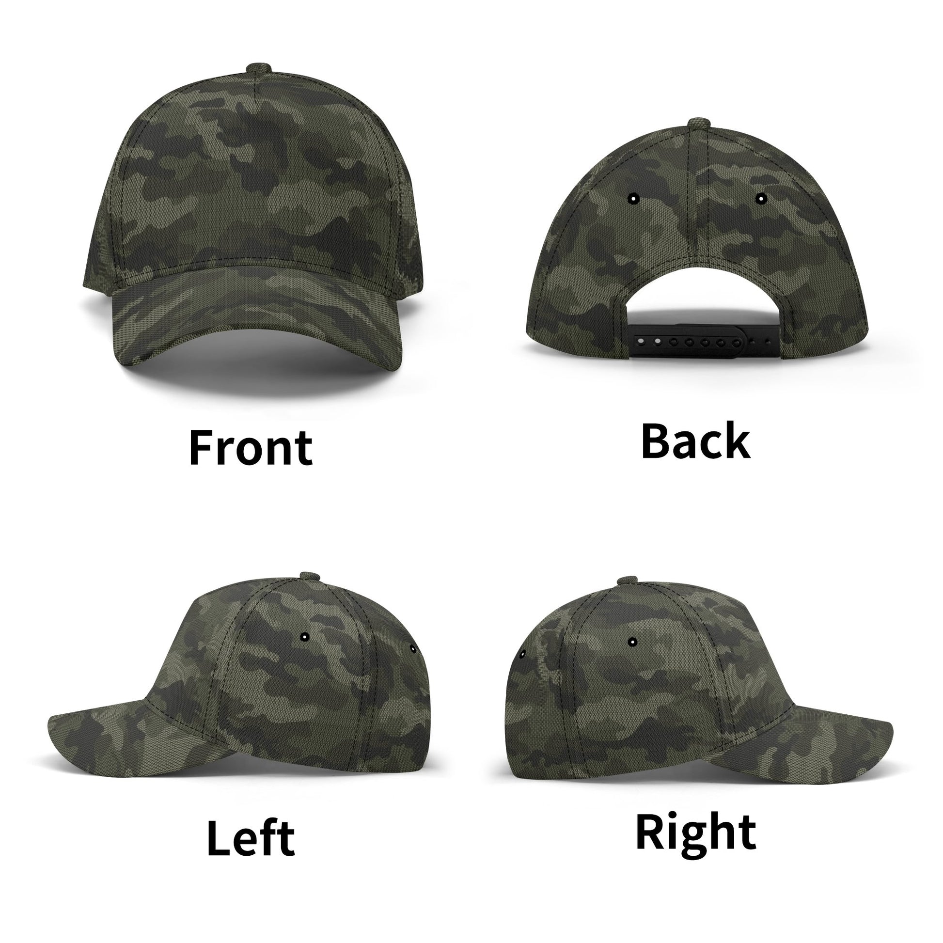 Brown Camo Cap | Digital Dotted Camouflage