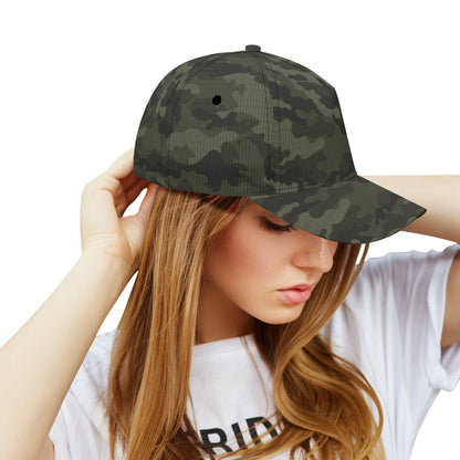 Brown Camo Cap | Digital Dotted Camouflage